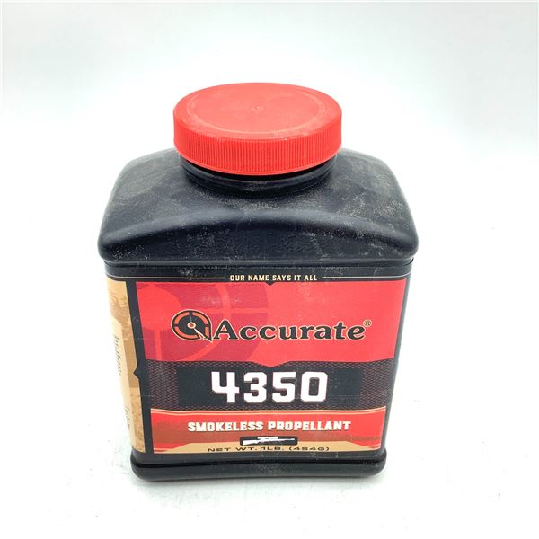 Accurate 4350 Rifle Powder, 1 Lb