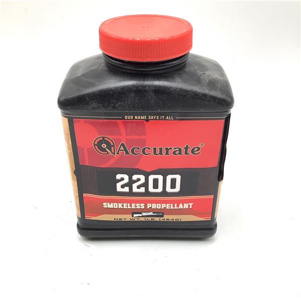 Accurate 2200 Rifle Powder, 1 Lb