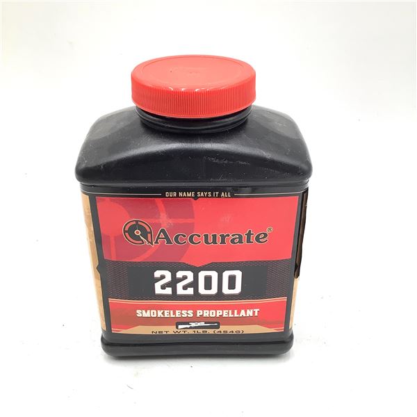 Accurate 2200 Rifle Powder, 1 Lb