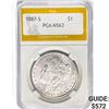Image 1 : 1887-S Morgan Silver Dollar PGA MS63