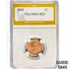 Image 1 : 1899 Indian Head Cent PGA MS65 RED