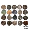 Image 1 : 1817-1853 US Large Cents (20 Coins)