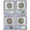 Image 2 : [4] Walking Lib. Half Dollar ICG 1917-1918