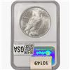 Image 2 : 1923 Silver Peace Dollar NGC MS64