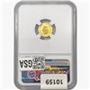 Image 2 : 2023P $5 1/20oz. Gold Australia Rabbit NGC MS70