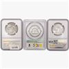 Image 2 : [3] Franklin Silver Half Dollar NGC,PCGS MS65 1951