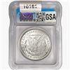 Image 2 : 1921 Morgan Silver Dollar ICG MS65