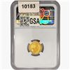 Image 2 : 2023 10Pound G. Britain 1/10oz. Gold NGC MS70 QEII