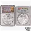Image 1 : [2] American Silver Eagle NGC,PCGS MS 2003-2015