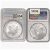 Image 2 : [2] American Silver Eagle NGC,PCGS MS 2003-2015