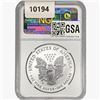 Image 2 : 2006P American Silver Eagle NGC PF69 REV PF