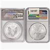 Image 2 : [2] A.S.E. INCLD. T-2 NGC,ANACS MS70 2019-2021