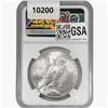Image 2 : 1926-S Silver Peace Dollar NGC MS62