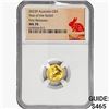 Image 1 : 2023P $5 1/20oz. Gold Australia Rabbit NGC MS70