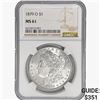 Image 1 : 1879-O Morgan Silver Dollar NGC MS61
