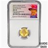 Image 1 : 2023 10Pound G. Britain 1/10oz. Gold NGC MS70 QEII