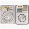 Image 2 : [2] 1960 Franklin Half Dollar NGC,PCGS MS64 FBL