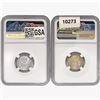 Image 2 : [2] 1943 Wheat Cent NGC MS66