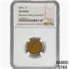 Image 1 : 1876 Indian Head Cent NGC AU58 BN