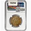 Image 2 : 1956 Franklin Half Dollar NGC MS66 FBL