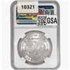 Image 2 : 1878-S Morgan Silver Dollar NGC MS63