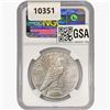 Image 2 : 1934 Silver Peace Dollar NGC AU55