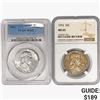 Image 1 : [2] Franklin Silver 50C NGC,PCGS MS65 1954-1963
