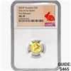 Image 1 : 2023P $5 1/20oz. Gold Australia Rabbit NGC MS70