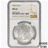 Image 1 : 1921-D Morgan Silver Dollar NGC MS62