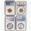 Image 2 : [4] US Varied Coinage NGC,PCGS MS 1934-1956