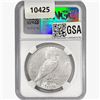 Image 2 : 1923-D Silver Peace Dollar NGC MS62