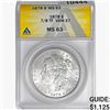 Image 1 : 1878 7/8TF Morgan Silver Dollar ANACS MS63 VAM-37