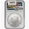 Image 2 : 2021-S A.S.E. NGC MS70 Heraldic T-1