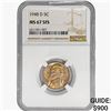 Image 1 : 1948-D Jefferson Nickel NGC MS67 5FS