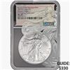 Image 1 : 2021-S A.S.E. NGC MS69 Heraldic T-1