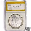 Image 1 : 1882 Morgan Silver Dollar PGA MS65