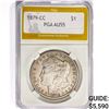 1879-CC Morgan Silver Dollar PGA AU55