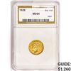 1928 $2.50 Gold Quarter Eagle NGS MS64