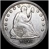 Image 1 : 1858 Seated Liberty Quarter NEARLY UNCIRCULATED