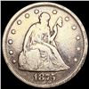 Image 1 : 1875-S Twenty Cent Piece NICELY CIRCULATED
