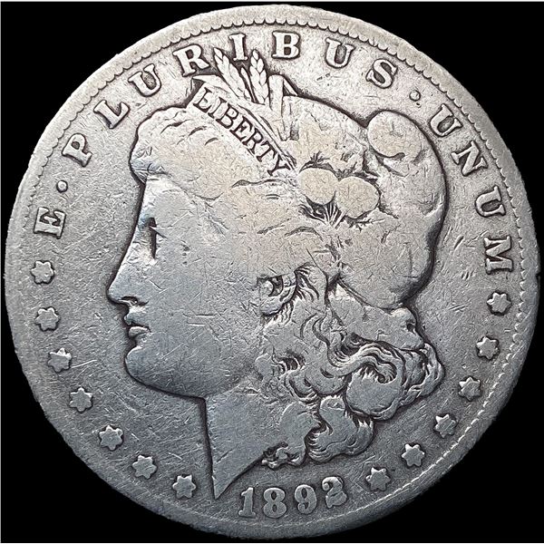 1892-CC Morgan Silver Dollar NICELY CIRCULATED