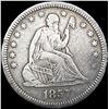 Image 1 : 1857 Seated Liberty Quarter LIGHTLY CIRCULATED