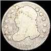 Image 1 : 1821 Capped Bust Dime NICELY CIRCULATED