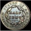 Image 2 : 1828 Classic Head Half Cent UNCIRCULATED