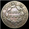 Image 2 : 1835 Classic Head Half Cent NICELY CIRCULATED