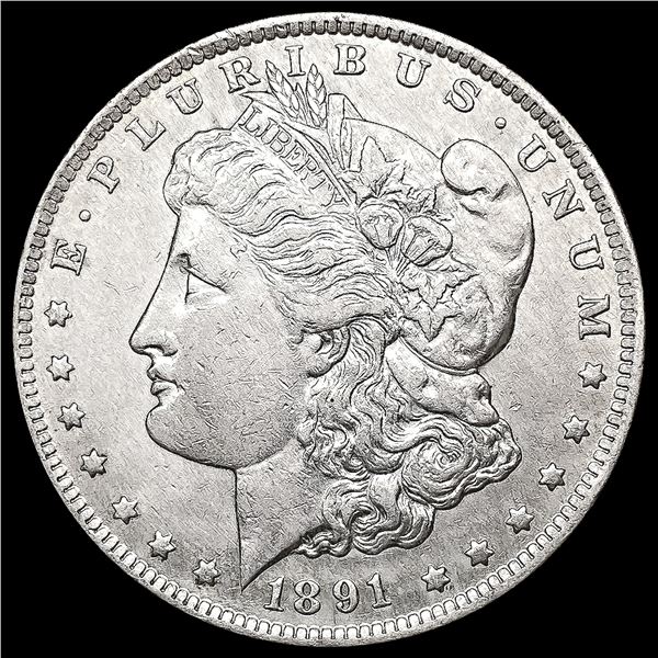 1891-CC Morgan Silver Dollar UNCIRCULATED