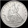 Image 1 : 1843 Seated Liberty Half Dollar CLOSELY UNCIRCULAT