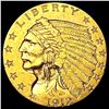 Image 1 : 1912 $2.50 Gold Quarter Eagle CLOSELY UNCIRCULATED