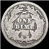 Image 2 : 1876-CC Seated Liberty Dime NICELY CIRCULATED
