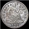 Image 1 : 1844 Seated Liberty Dime LIGHTLY CIRCULATED